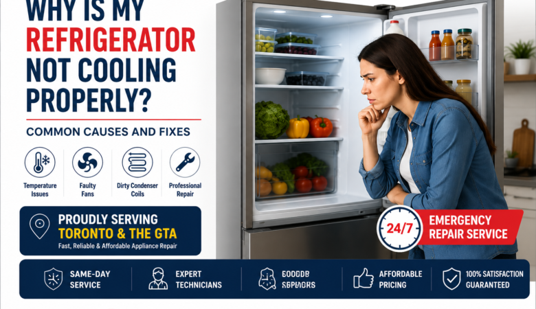 Why Is My Refrigerator Not Cooling Properly? Common Causes and Fixes