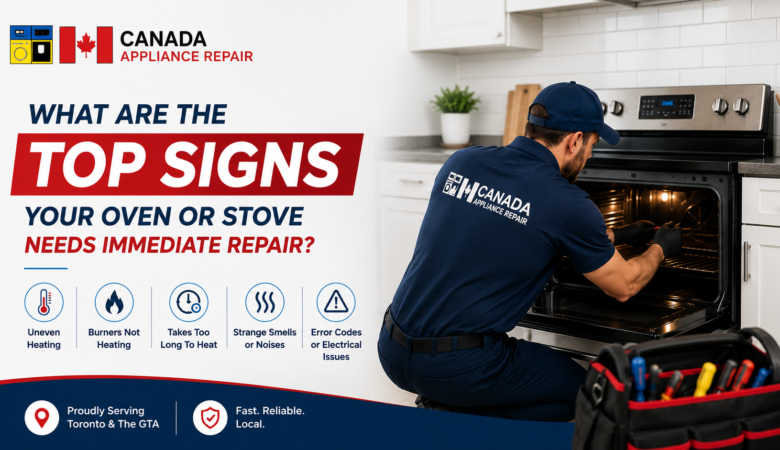 What Are the Top Signs Your Oven or Stove Needs Immediate Repair?