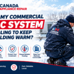 Commercial HVAC system struggling to keep the building warm during Toronto winter